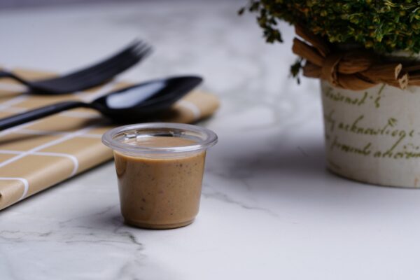 Pot à sauce transparent - 30ml - Image 2