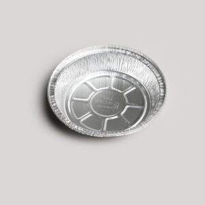 Barquette ronde en aluminium - 690ml