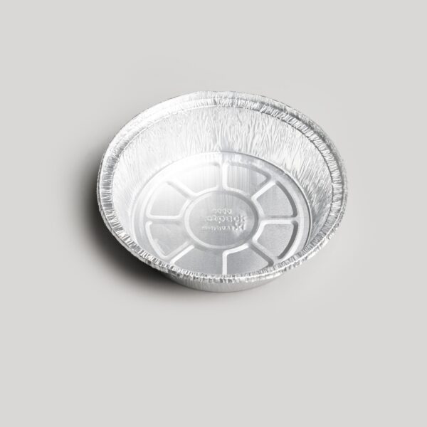 Barquette ronde en aluminium - 800ml