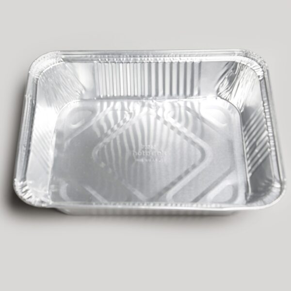 Barquette rectangulaire en aluminium - 3650ml