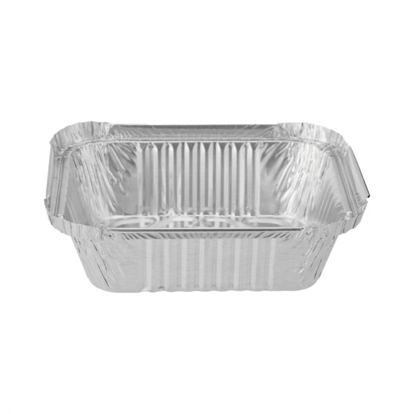 Barquette rectangulaire en aluminium - 420ml - Image 3