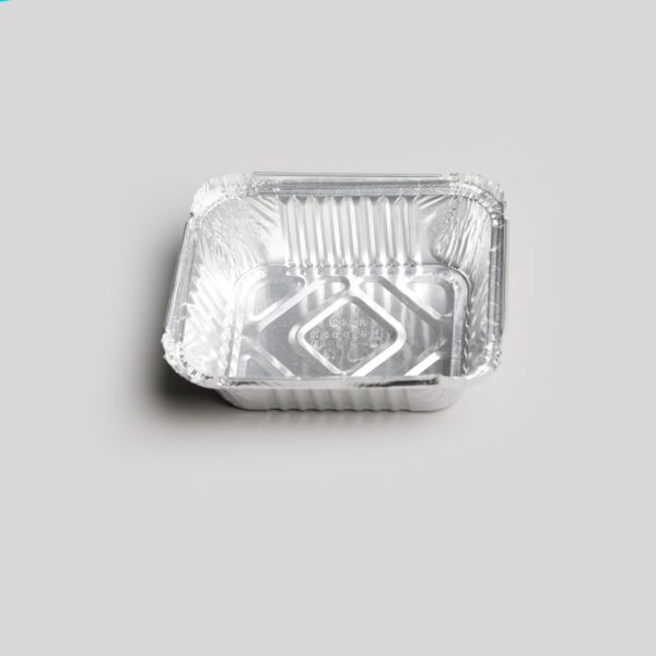 Barquette rectangulaire en aluminium - 420ml