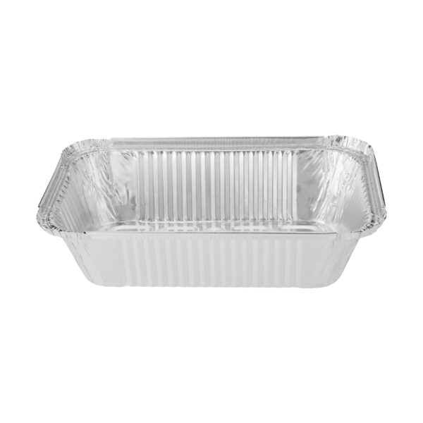Barquette rectangulaire en aluminium - 890ml - Image 3