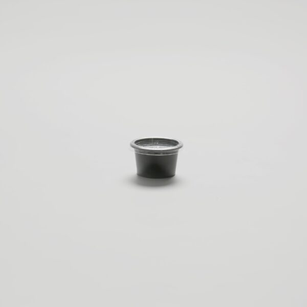 Pot à sauce noir - 60ml