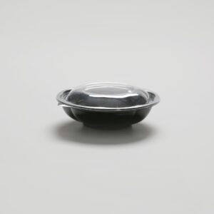 Saladier rond à base noire - 18oz