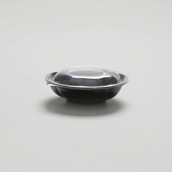 Saladier rond à base noire - 18oz