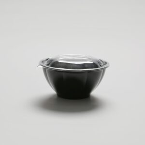 Saladier rond à base noire - 32oz