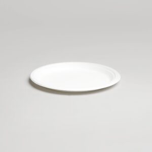 Assiette ronde biodégradable 10"