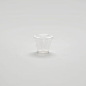 Pot à sauce transparent - 60ml