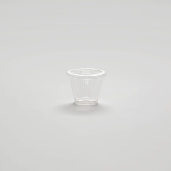 Pot à sauce transparent - 60ml