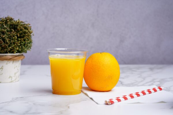 Gobelet à jus transparent en PET - 8 oz - Image 2