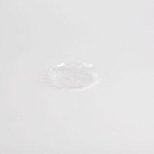 Assiette ronde cristal 12 cm