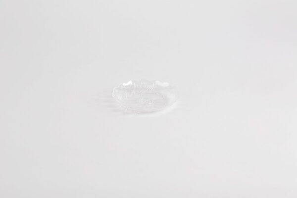Assiette ronde cristal 12 cm