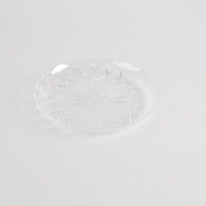 Assiette ronde cristal 24 cm