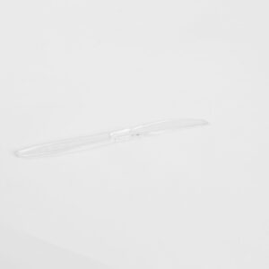 Couteau transparent en plastique - Premium