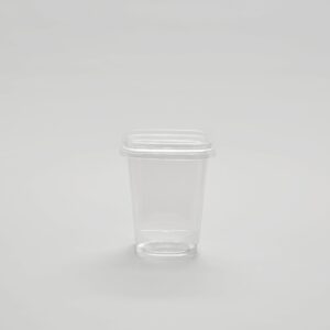 Barquette transparente à fond carré - 32oz