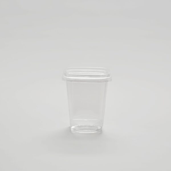 Barquette transparente à fond carré - 32oz