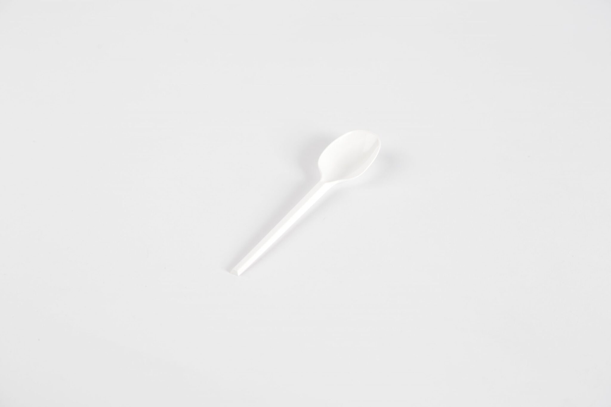 Basicwise Couverts Ensemble de 4 Assiettes en Plastique, Cuillères