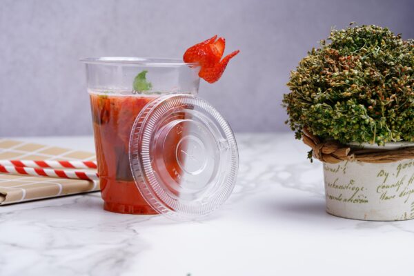 Gobelet à jus transparent en PET - 14 oz - Image 2
