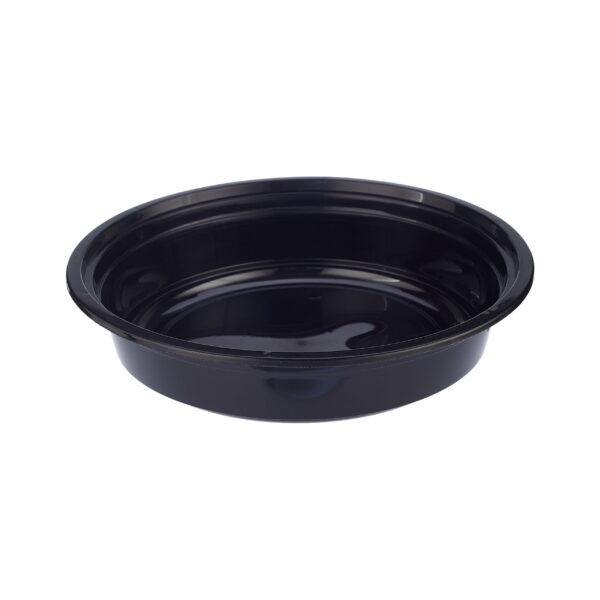 Barquette ronde noire - 32oz - Image 3