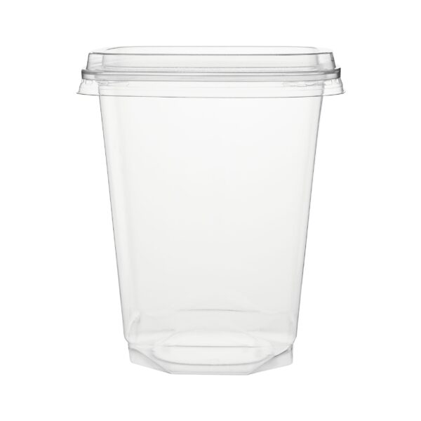 Barquette transparente à fond carré - 32oz - Image 4