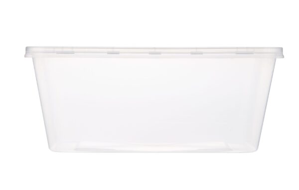 Barquette rectangulaire transparente - 1000ml - Image 4