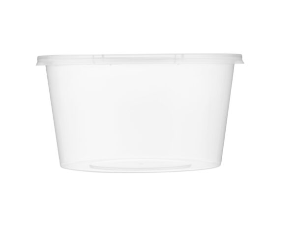 Barquette ronde transparente - 525ml - Image 4