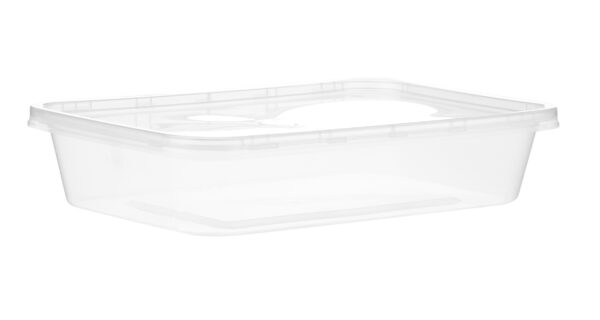 Barquette rectangulaire transparente - 500ml - Image 3
