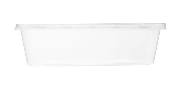 Barquette rectangulaire transparente - 650ml - Image 4
