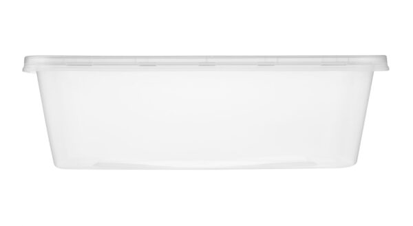Barquette rectangulaire transparente - 750ml - Image 4