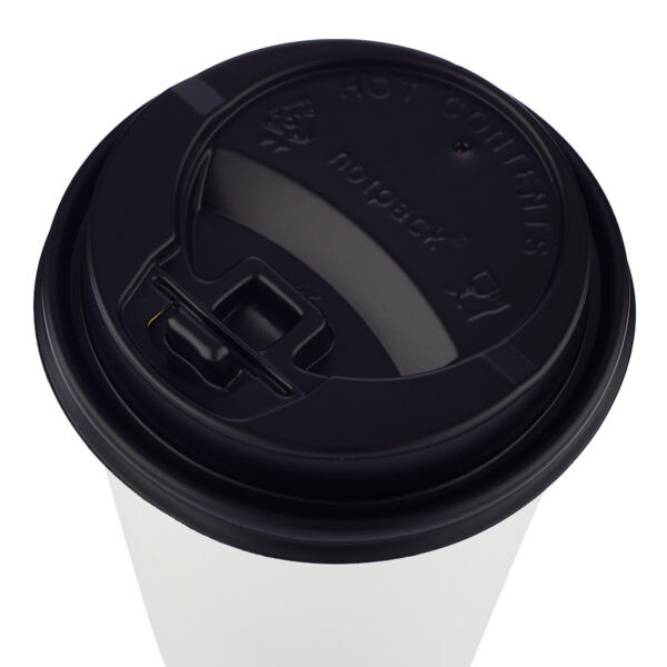 Gobelet en papier blanc - 12 oz - Image 3
