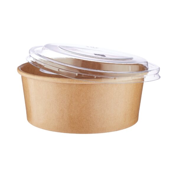 Saladier rond en kraft - 20 oz - Image 3