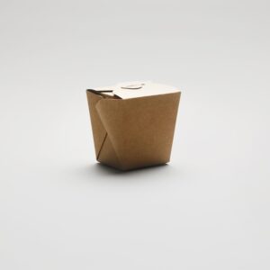 Boîte à fond carré en kraft - 16 oz