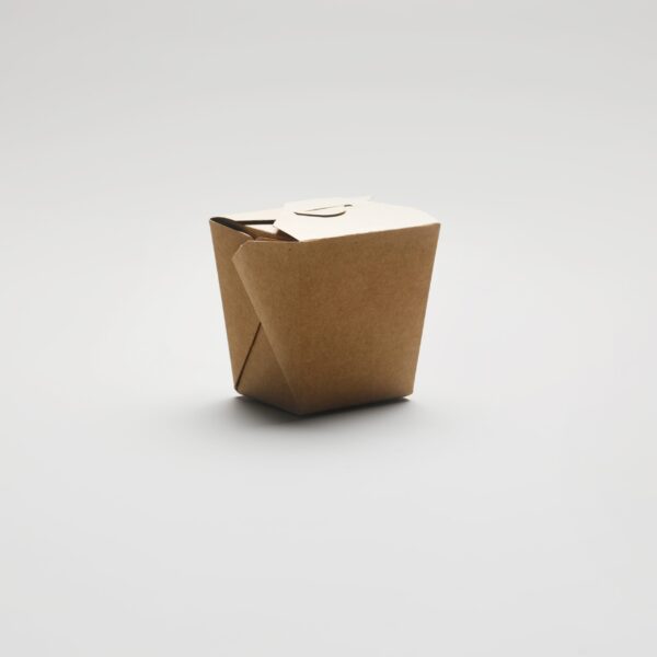 Boîte à fond carré en kraft - 16 oz