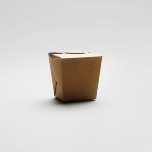 Boîte à fond carré en kraft - 26 oz