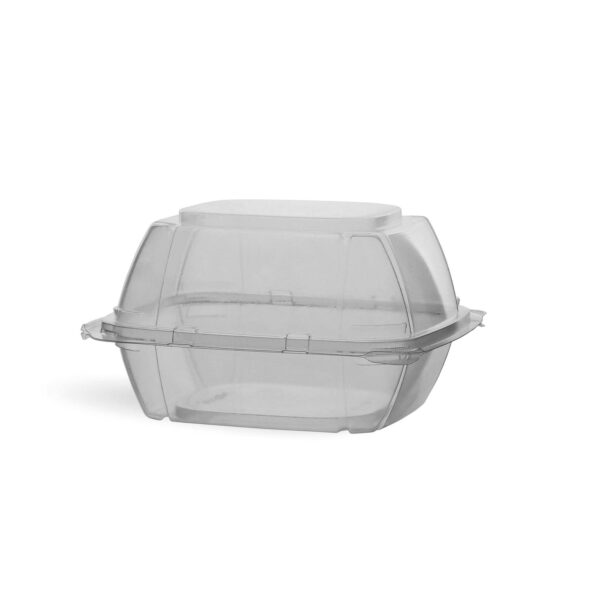 Boîte à burger transparente 15,5 cm - Image 2
