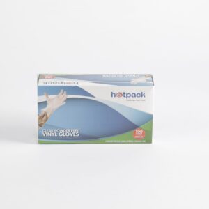 Gants en vinyle non poudrés - Medium - 100 pcs