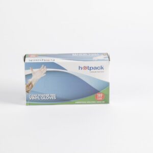 Gants en vinyle non poudrés - Large - 100 pcs