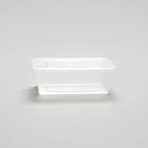Barquette rectangulaire transparente - 1000ml
