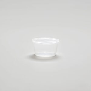 Barquette ronde transparente - 250ml