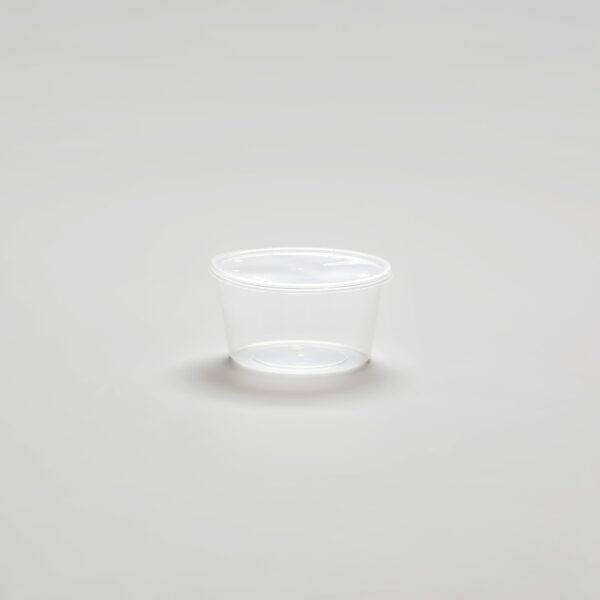 Barquette ronde transparente - 250ml
