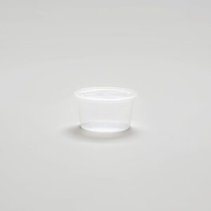 Barquette ronde transparente - 400ml