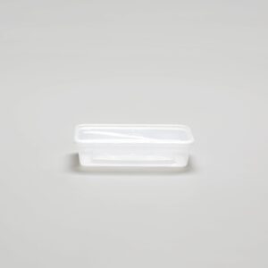Barquette rectangulaire transparente - 500ml