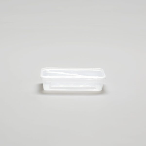 Barquette rectangulaire transparente - 500ml