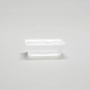 Barquette rectangulaire transparente - 750ml