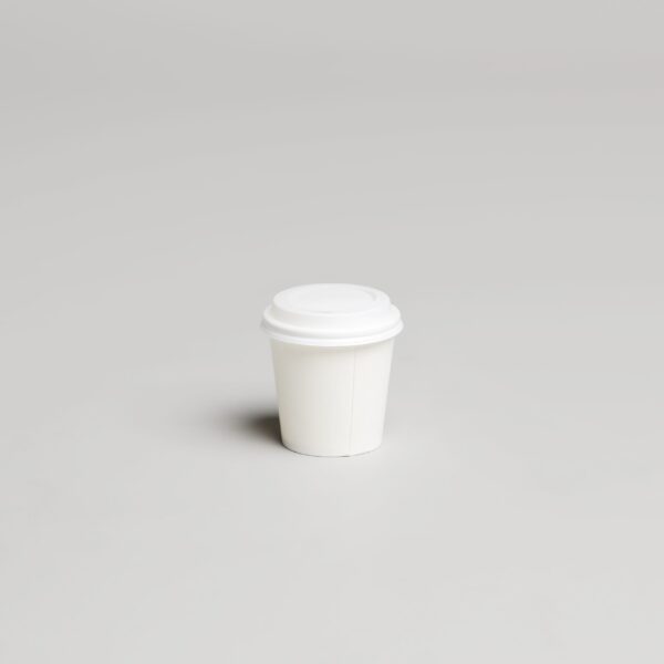 Gobelet à café blanc - 4 oz - Image 3
