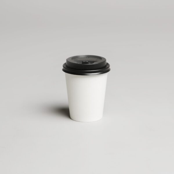Gobelet en papier blanc - 8 oz - Image 3
