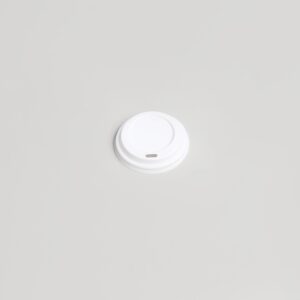 Couvercle blanc pour gobelet 4 oz