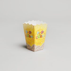Pot popcorn à fond carré