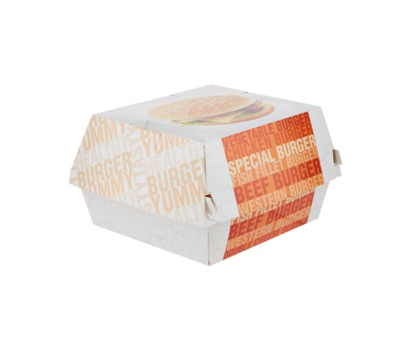 Boîte à burger en carton imprimé - Image 3